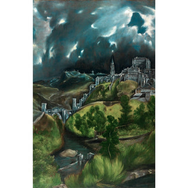 El Greco Landscape Canvas